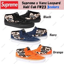 Supreme x Vans Leopard Half
