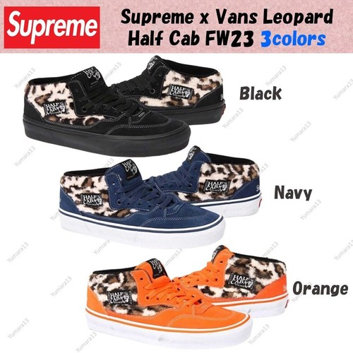 Supreme vans leopard half - leopard,