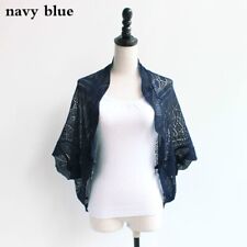 Gilet Boléro Tricoté Floral