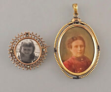 A-9425103 Broche + Pendentif Bijoux Mode Tombak Art Nouveau Broche D'Image