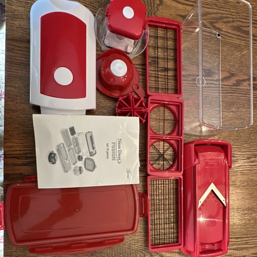 Nicer dicer fusion 10pc manual - nicer,