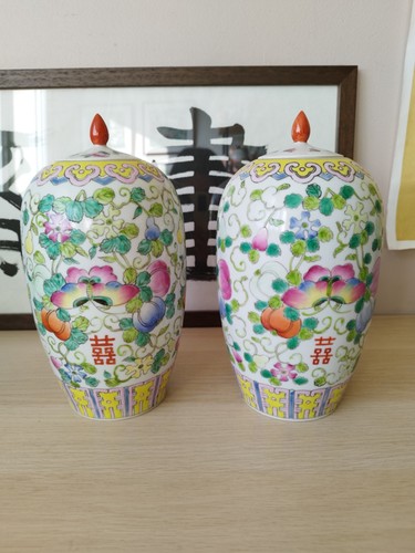 Paire pots gingembre en - pots,