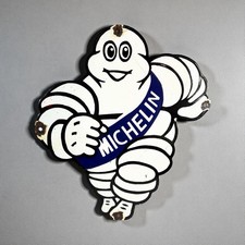 Plaque émaillée Bibendum Michelin