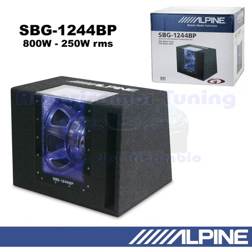 Alpine sbg 1244bp caisson - sbg-1244bp, de