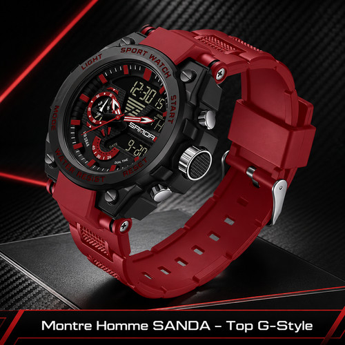 Montre homme sanda - montre, top