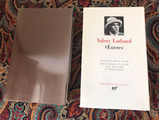 LA PLÉIADE      VALÉRY LARBAUD           OEUVRES           1989
