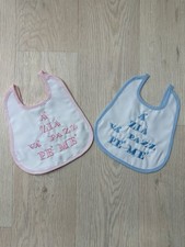 Bavette bébé imprimée