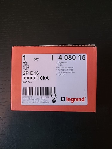 Disjoncteur 6000 arrivée - disjoncteur, dx³6000