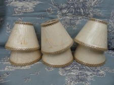 6 Abat jour à pince Vintage