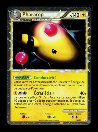 Carte pokémon pharamp - carte,