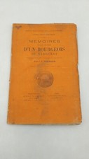 Mémoires ou livre de raison d'un bourgeois de Marseille (1674-1726)
