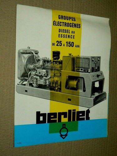 Prospectus camion berliet - prospectus,