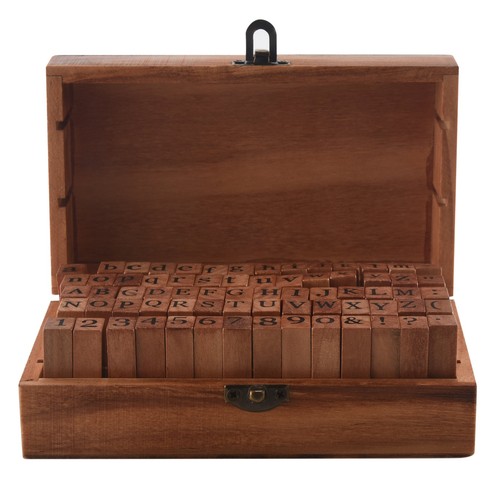 Coffret tampons bois - coffret, 70