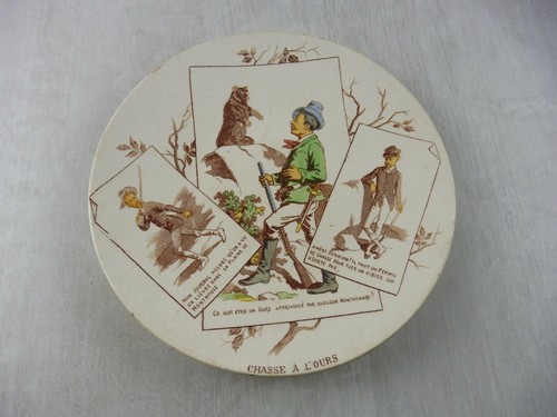 Ancienne assiette décor