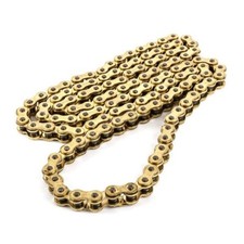 chaine moto cyclo 415 couleur couleur or 120 maillons