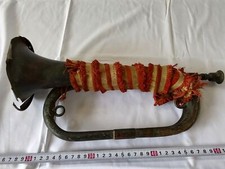 Original WW2 II Japonais Impérial Militaire Laiton Clairon Trompette Japan