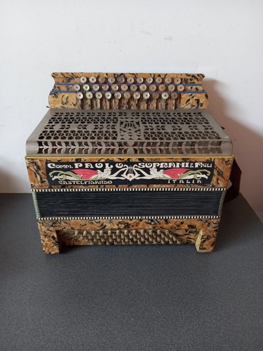 Ancien accordeon paolo soprani - accordeon,