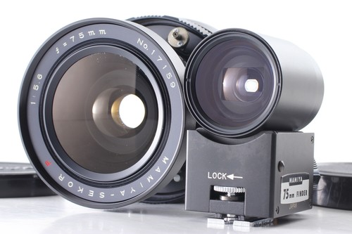 Exc mamiya sekor p - p, 75mm