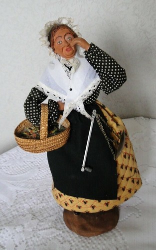 Doll handmade santon ancien - santon,