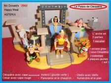 SET  LOT complet ASTERIX CLEOPATRE Happy Meal 2002 Mc do Mc Donald's Mac Do McDo