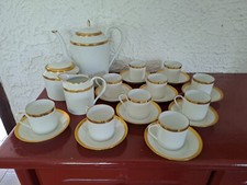 Service A Café Porcelaine Limoges  Chastagner