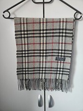 Echarpe Burberry Grise Laine D