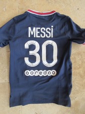 Maillot PARIS SAINT-GERMAIN PSG MESSI n°30 JORDAN shirt jersey enfant 8 10 ans