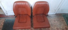 2 Siege avant cuir Fauve