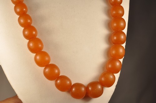 Collier ancien ambre naturelle - ancien,