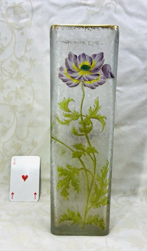 Baccarat acid etched glass - acid,