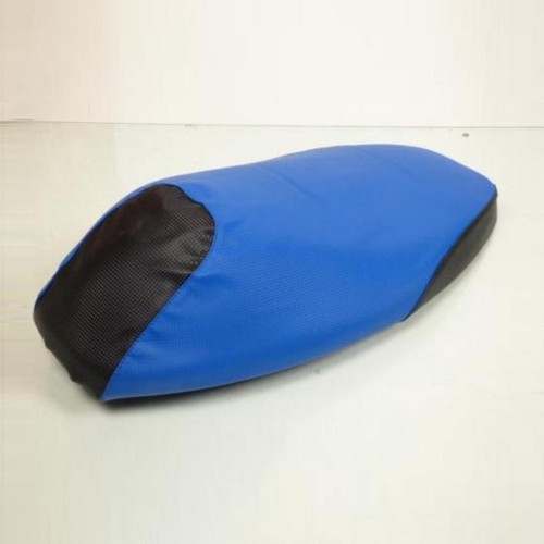 Housse selle bleu noir - de,