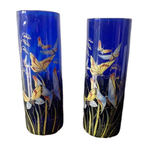 Legras paire vases en - legras,,