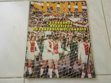 SPORT et son POSTER 39 03.11.1971 FOOT HOLLANDAIS VELO OCANA AUTO Graham HILL