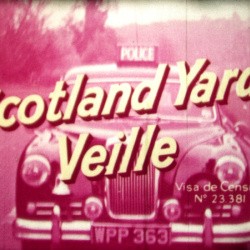 Film scotland yard - 16, mm: