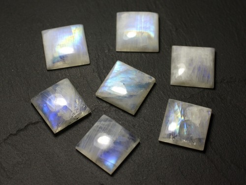 1pc cabochon pierre de lune - cabochon,