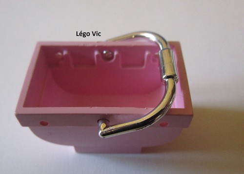 Lego 30109c03 basket - x2, pink