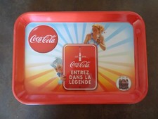 PETIT PLATEAU COCA COLA 125 ANS, EN MATIERE PLASTIQUE