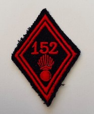 Tissu Losange. 152° Régiment d’Infanterie. C (L42)