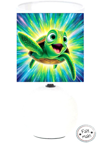 Lampe chevet némo tortue - lampe,