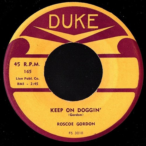 Roscoe gordon single duke - ,