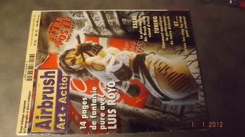 Revue airbrush art action - airbrush,
