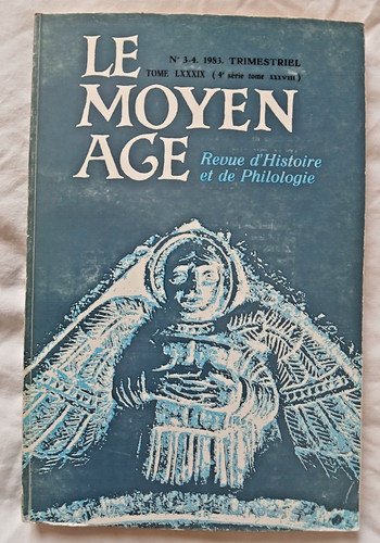 Moyen age revue - age,