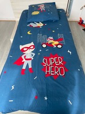parure de lit superheros verbaudet TBE 140*200