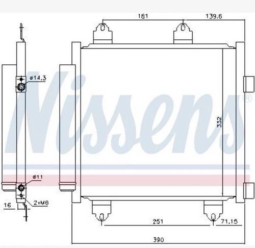 Condenseur radiateur