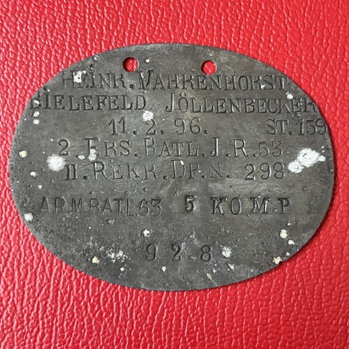 Allemagne plaque identité - allemagne,