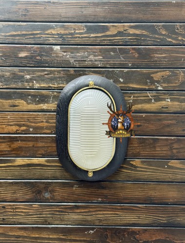 Applique murale ovale