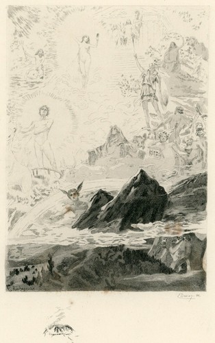Rochegrosse eau forte - rochegrosse, eau-forte,