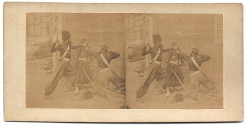 Photo stereo militaire - photo,