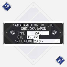 Plaque de cadre Yamaha 2A8