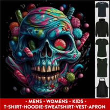 Tête De Mort En Bonbon Pour